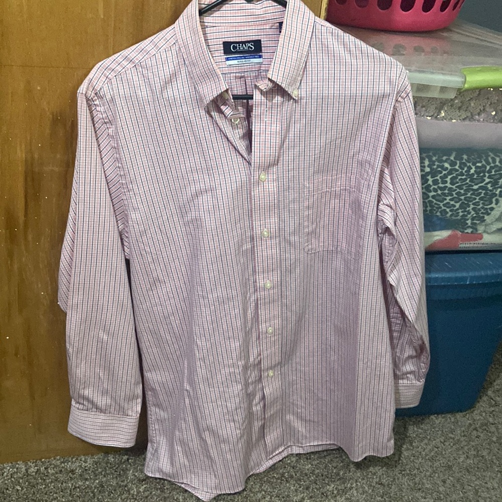 Mens long sleeve button down